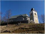 Trbovlje - Koča na Čemšeniški planini